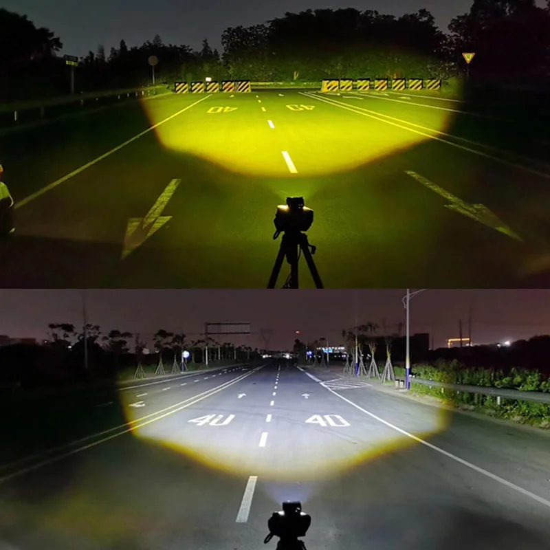 Светодиодный внешний фонарь для автомобильного мотоцикла двухцветная линза