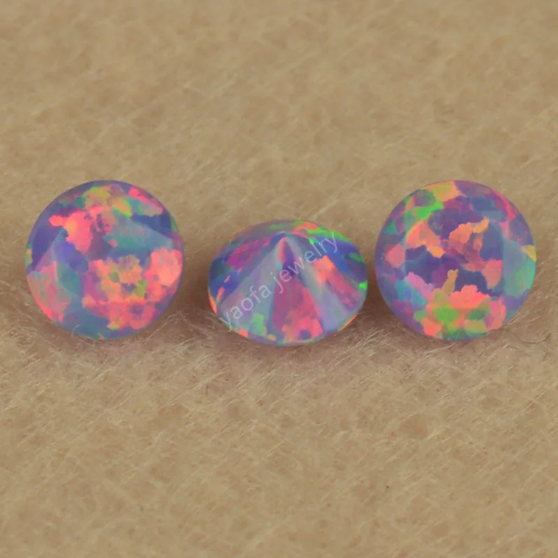 Синтетический Опал для изготовления ювелирных изделий 20 шт./лот 78 цветов 2-8 мм OP38 |