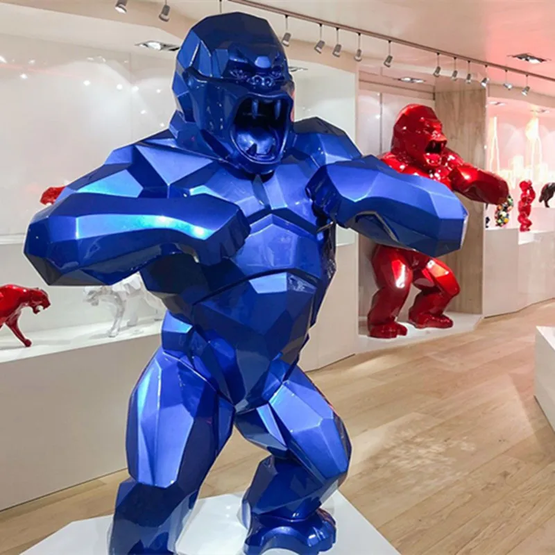 MGT 20 см Обезьяна Кинг Конг украшение для гостиной Горилла скульптура