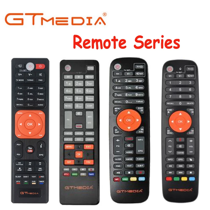 Пульт дистанционного управления GTMedia v7s/v8 nova для спутникового приемника V7 V7S Max plus