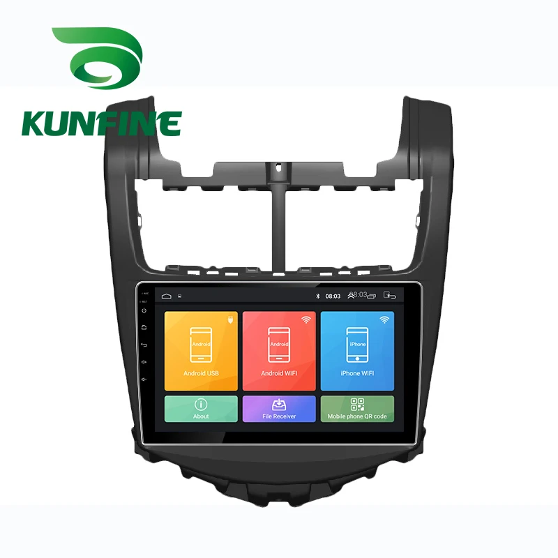 Android 10 0 1024*600 Octa Core автомобильный DVD GPS-навигатор плеер Deckless стерео для Chevrolet AVEO