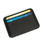 Кожаный чехол для кредитных карт с RFID-защитой, мини-держатель для ID-карт, тонкий мужской кошелек, держатель для карт, креативный простой держатель для карт 10,5x7,5 см
