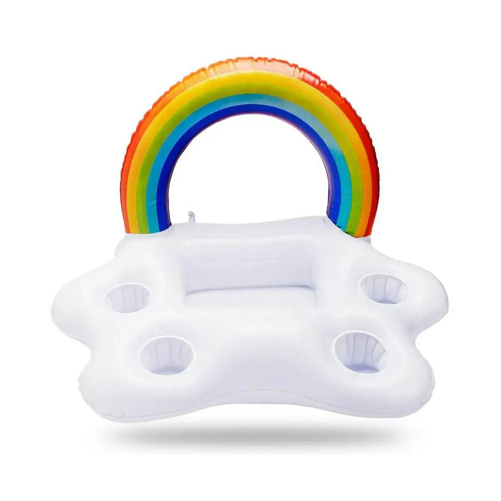 Держатель для напитков Rainbow Cloud надувной бассейн Летняя Вечеринка пляжа