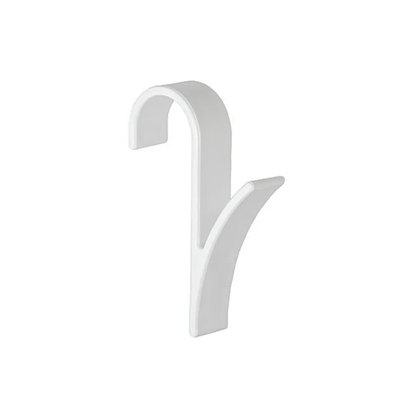 6 шт белый полотенце Швабра Крючки Вешалки для хранения подвесной светильник