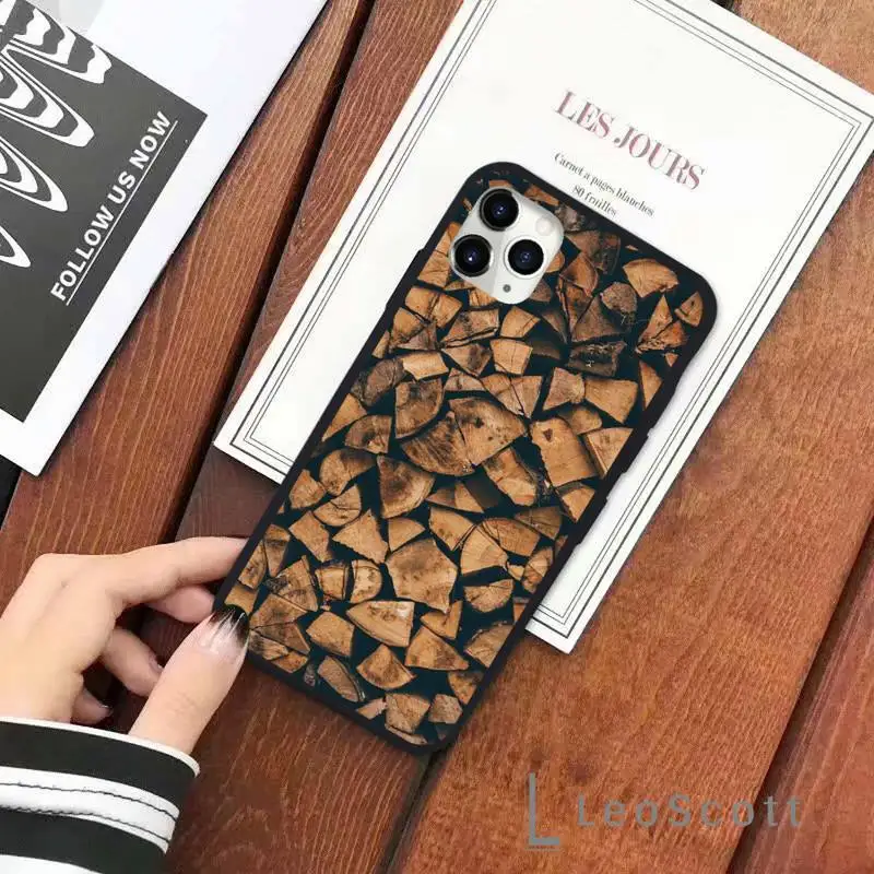 

Wood background art Phone Case for iPhone 11 12 pro XS MAX 8 7 6 6S Plus X 5S SE 2020 XR Soft silicone