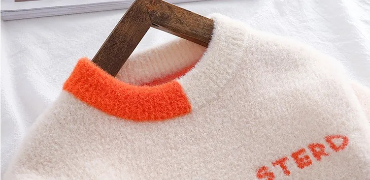 Детский Теплый свитер в стиле пэчворк 1 шт. | Мать и ребенок