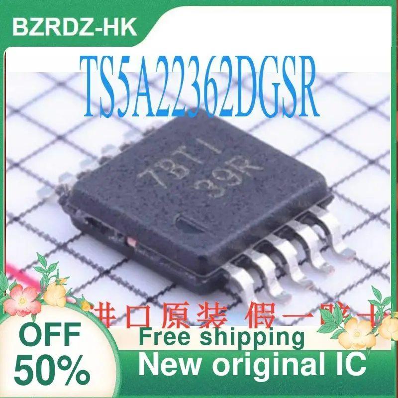 

1-20 шт. TS5A22362DGSR TS5A22362 39R MSOP10 новый оригинальный IC