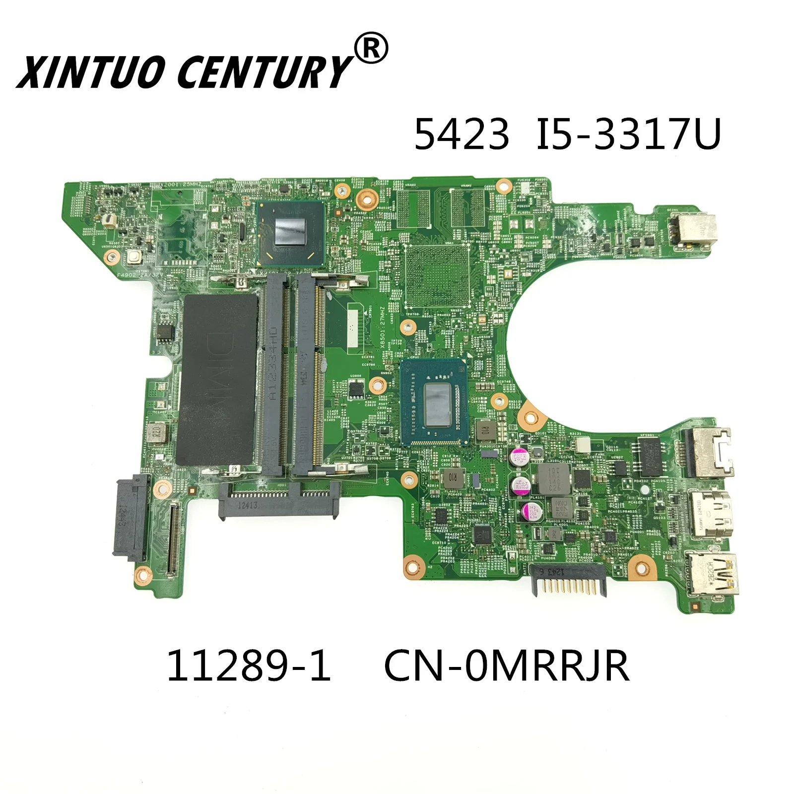 

CN-0MRRJR 0MRRJR MRRJR 11289-1 For Dell inspiron 5423 laptopmotherboard I5-3317U CPU 100% Fully tested