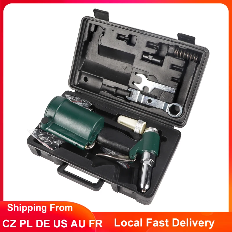 

Pneumatic Hydraulic Rivet Gun Industrial Air Riveter Gun 2.4-4.8mm Pop Pneumatic Riveting Gun Rivet Tool