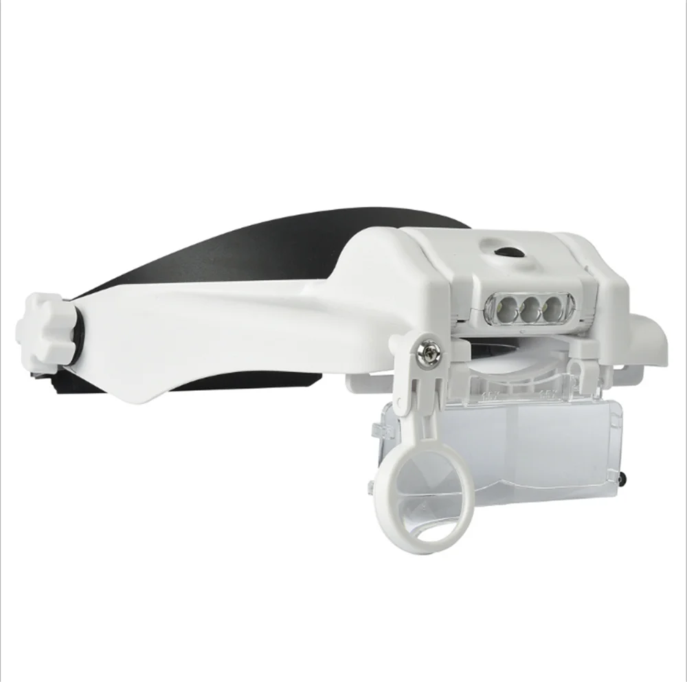 Увеличительное стекло увеличительное со светодиодной подсветкой 1.5x 2x 8x 3.5x 9.5x 11.5x