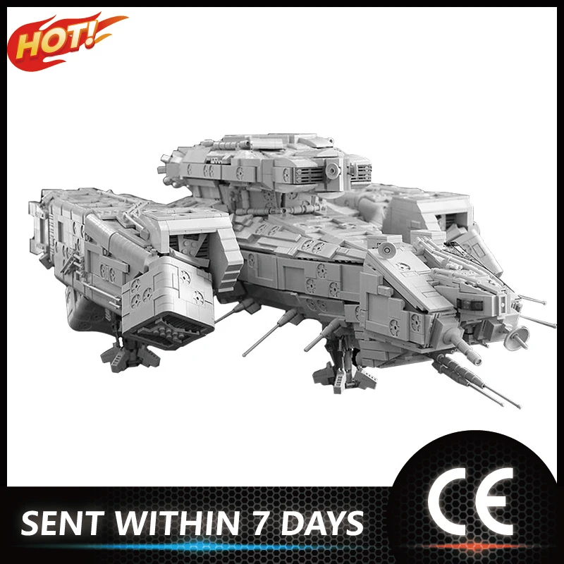 MOC 9803 USCSS NOSTROMOby Mihe Stonee звезда космический корабль конструкторных блоков Детские