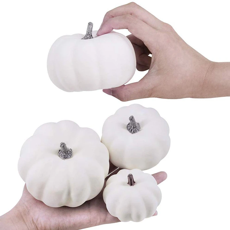 6/12 шт Креативные украшения для Хэллоуина тыквы поделки украшение рисования