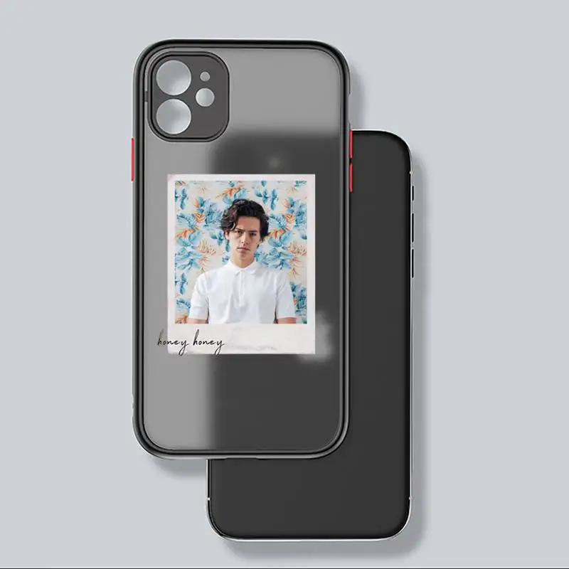 

Cole Sprouse Riverdale actor Phone Case matte transparent For iphone 7 8 11 12 plus mini x xs xr pro max cover