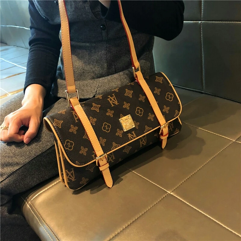 

Luxury Designer Handbags High Quality Shoulder Bag 2021 New Fashion Genuine Leather Crossbody Bag Women Large-capacity Purses Gg