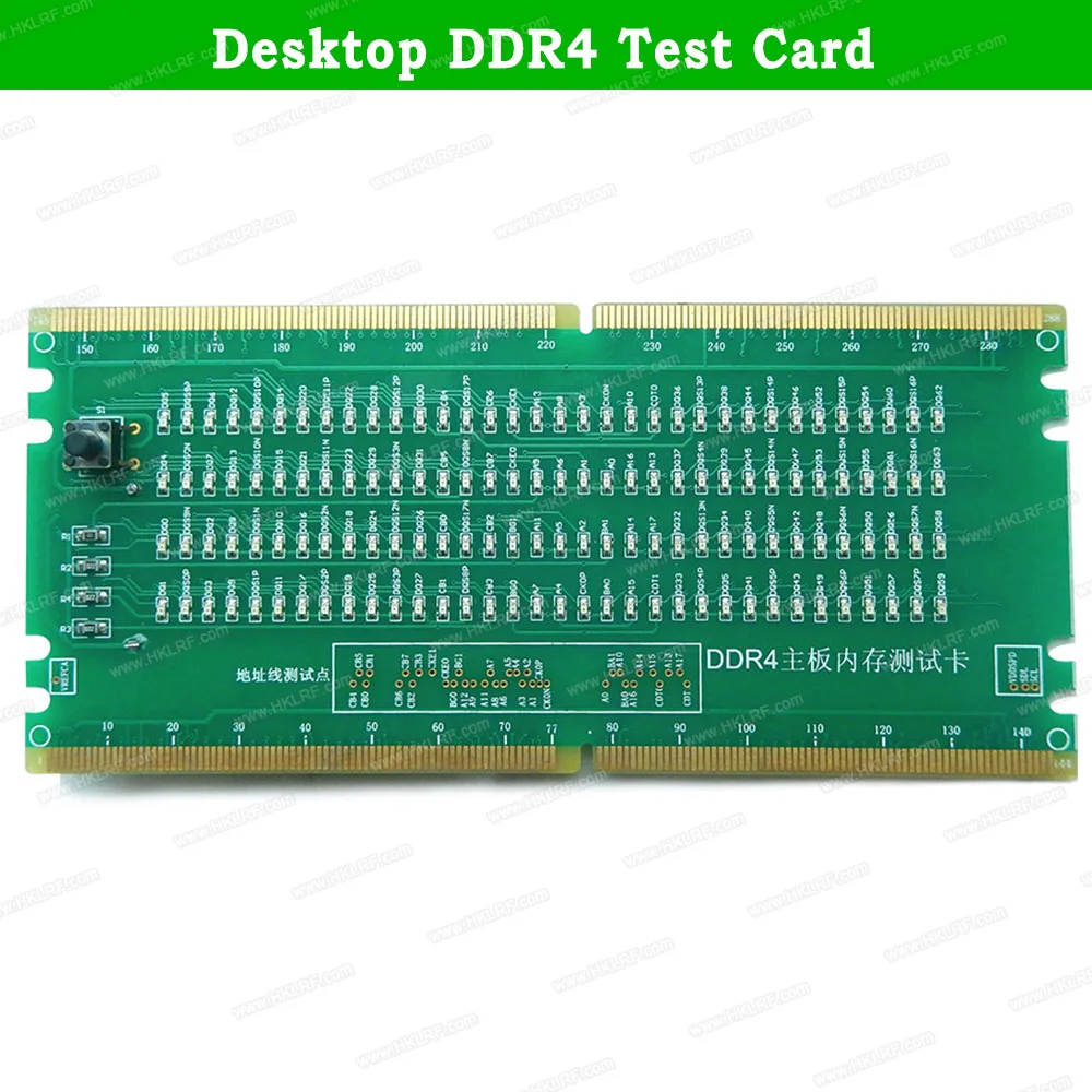 Два в одном Настольный ПК материнская плата Тестовая карта DDR2 DDR3 / DDR4 RAM слот