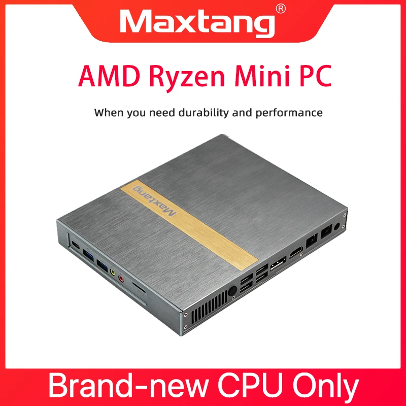 Мини ПК Ryzen 5 2500U настольный компьютер Windows 10 консоль для игр с поддержкой двойной