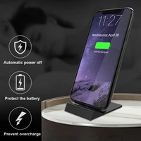 wireless charging stand 15w for cell phone with dual foldable adjustable cradle