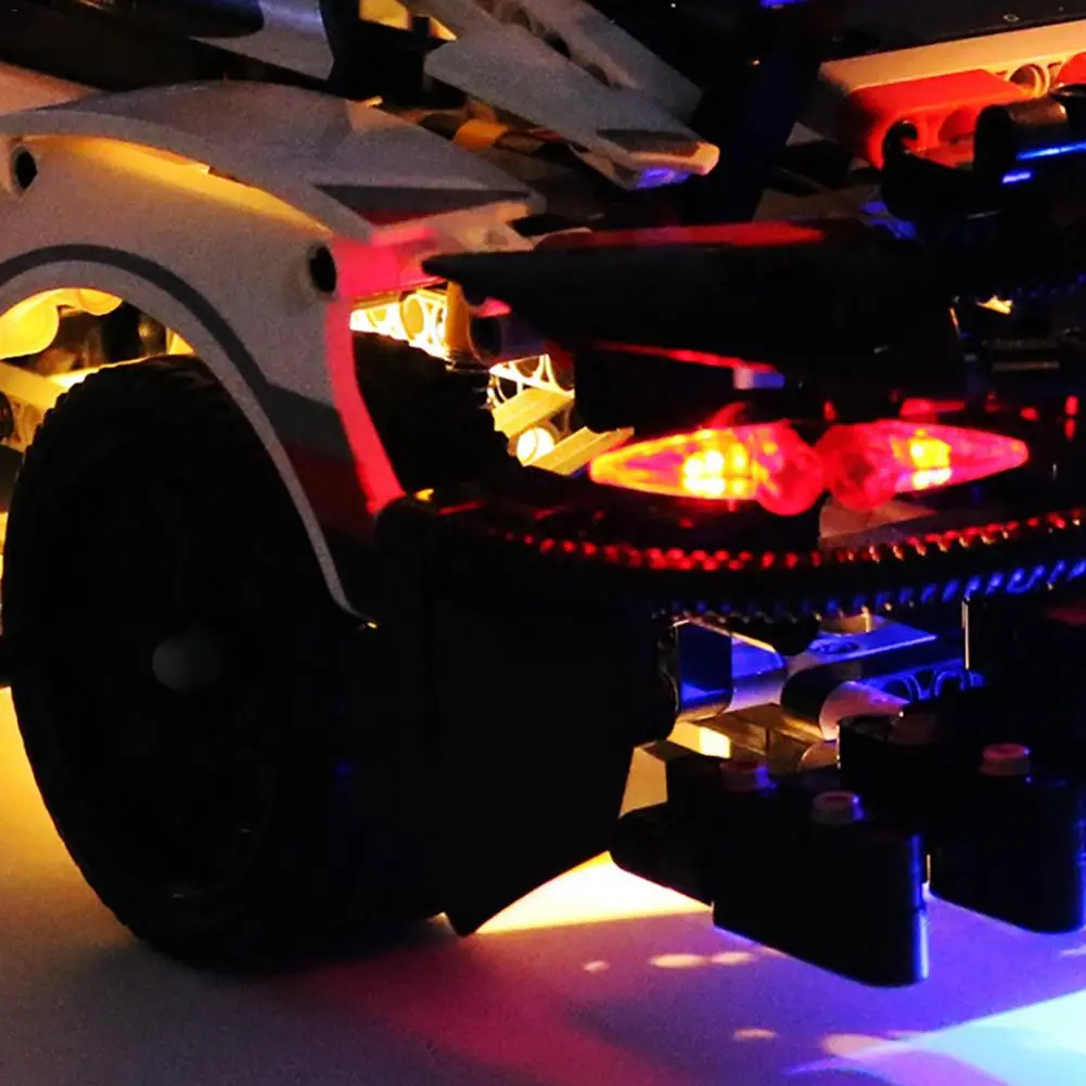 DIY светильник комплект совместимый для LEGO 42096 техническая серия Porsche 911 RSR ing