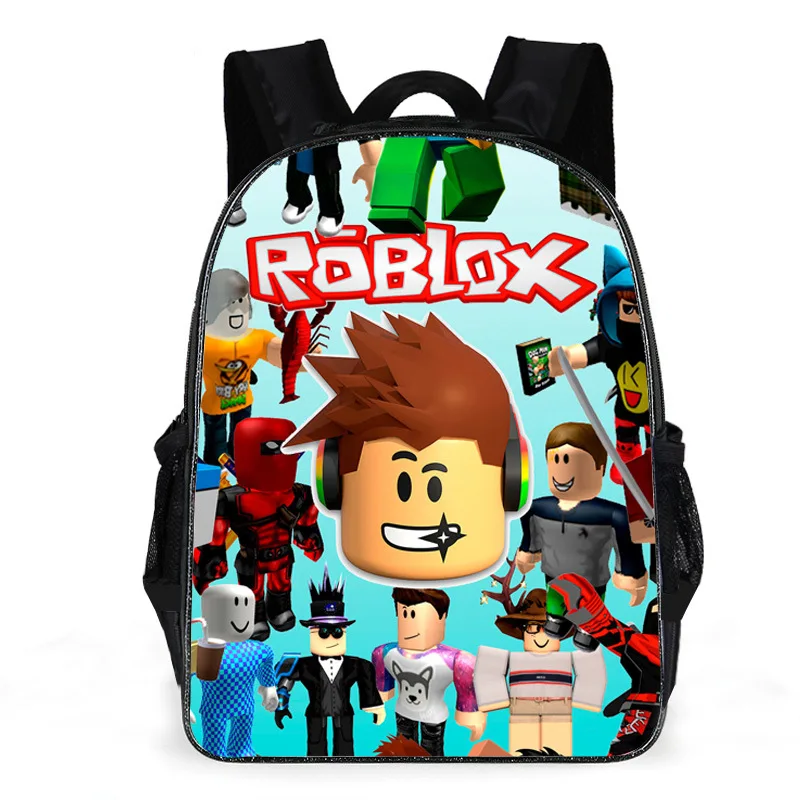 robloxing backpack for teenagers kids boy children student school bags unisex laptop backpacks travel shoulder bag birthday gift free global shipping