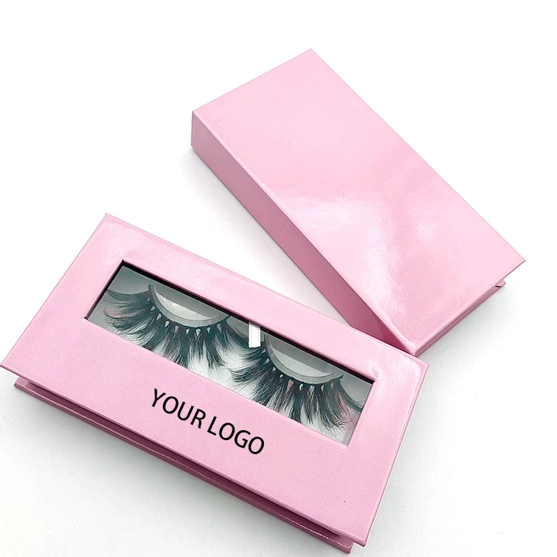 Заводская цена детские розовые коробки для ресниц фирменная торговая марка