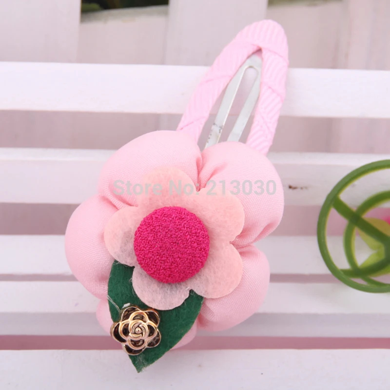 Модный орнамент для волос с пятью лепестками Цветочные заколки цветком кушака