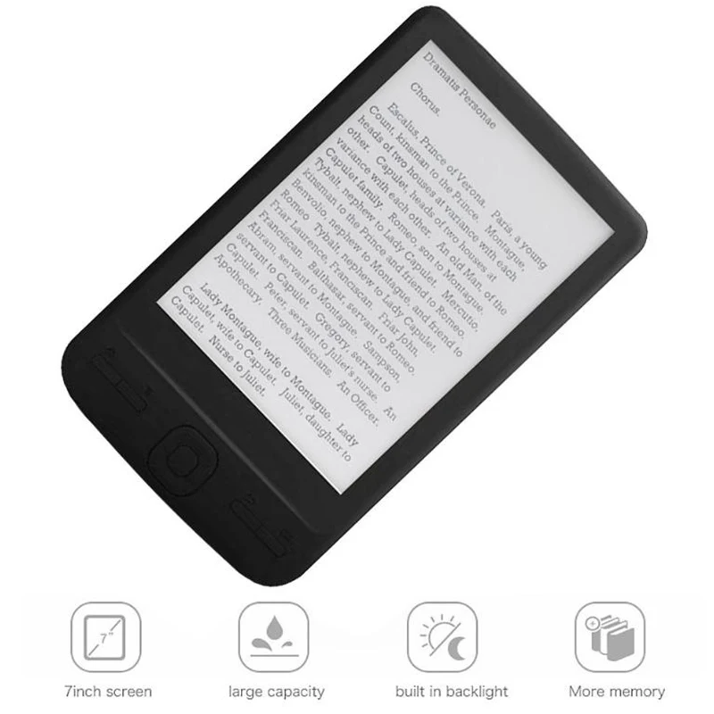 4.3 Inch E-Ink Ebook Reader 800X600 Ereader Electronic Paper Book with Front Light PU Cover(8G) | Электроника
