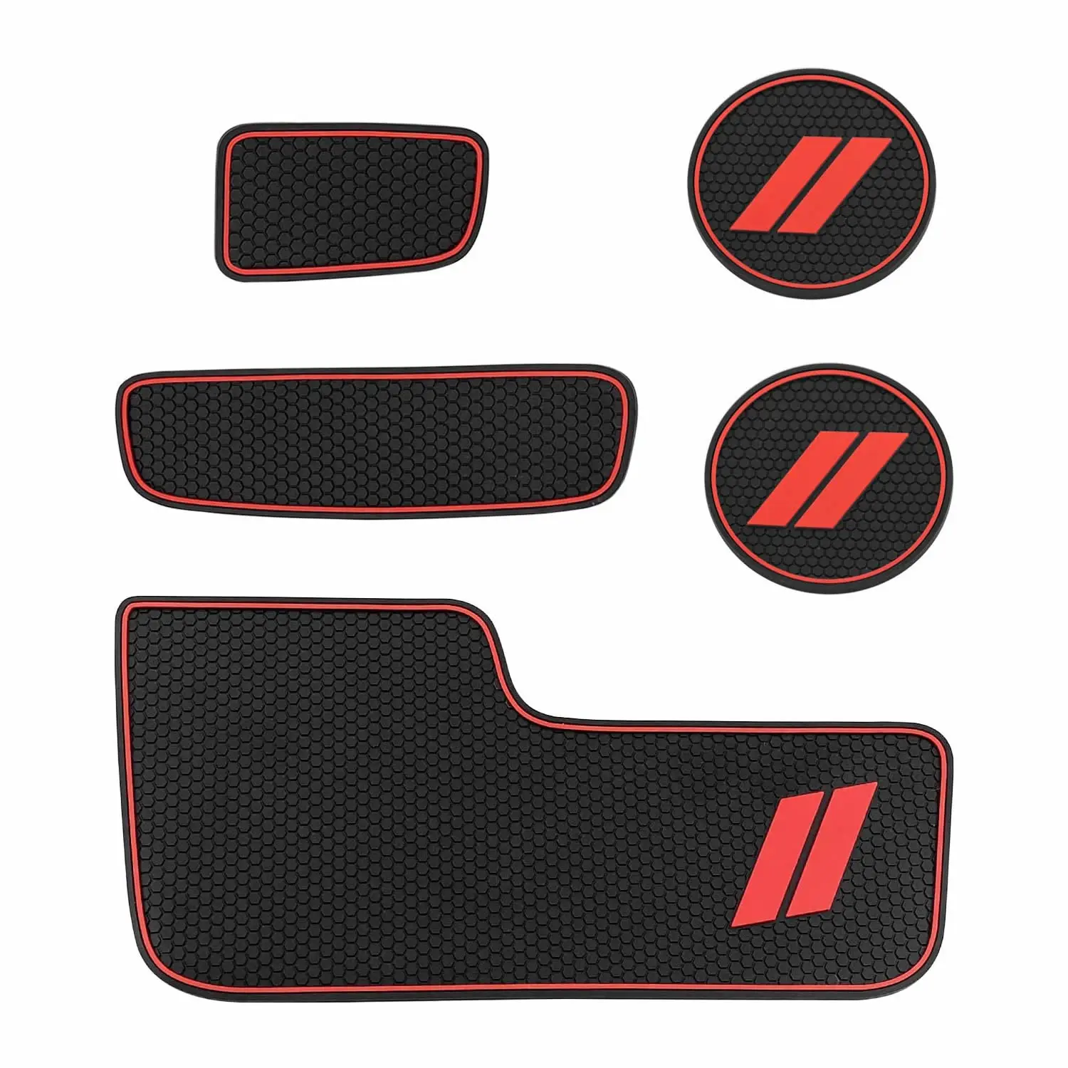 5 шт. коврики с вкладышами для вставки и центральной консоли 2014 2015 2016 2017 2018 2019