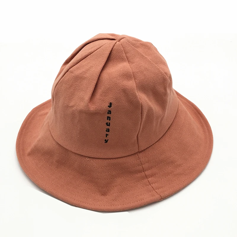 

Fisherman's Hat Bowl Hat Women's Leisure Adjustable Size Pink Korean version Lovely Summer Joker Sun Hat Beach Holiday Winter