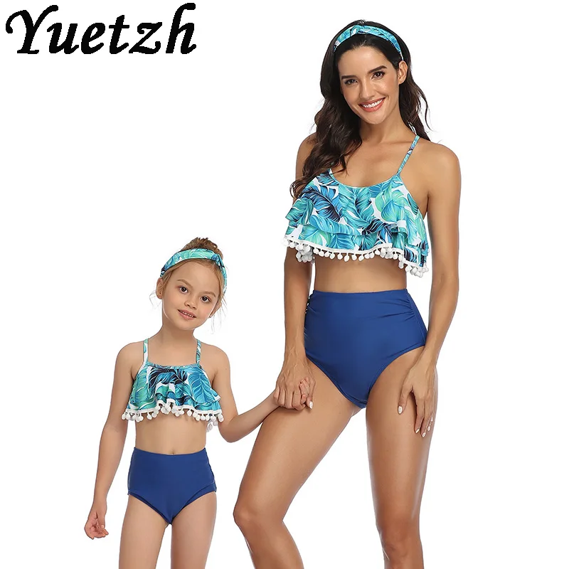 Новинка 2019 сексуальное женское бикини купальный костюм для девочек детский