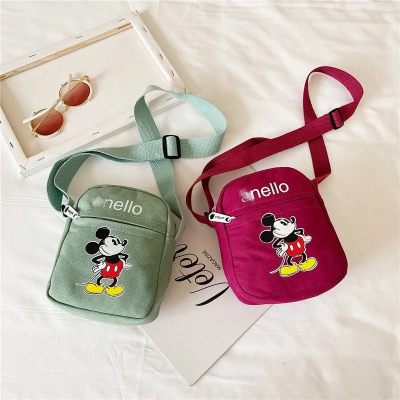 Повседневная холщовая женская сумка через плечо для мальчиков и девочек с