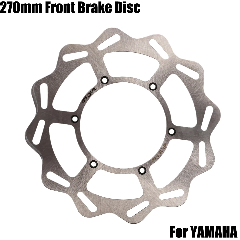 

Motorcycle 270mm Front Brake Disc Rotor Disk For Yamaha YZ WR 125 250 250F 250X 250FX 400F 426F 450F YZF WRF Dirt MX Off Road