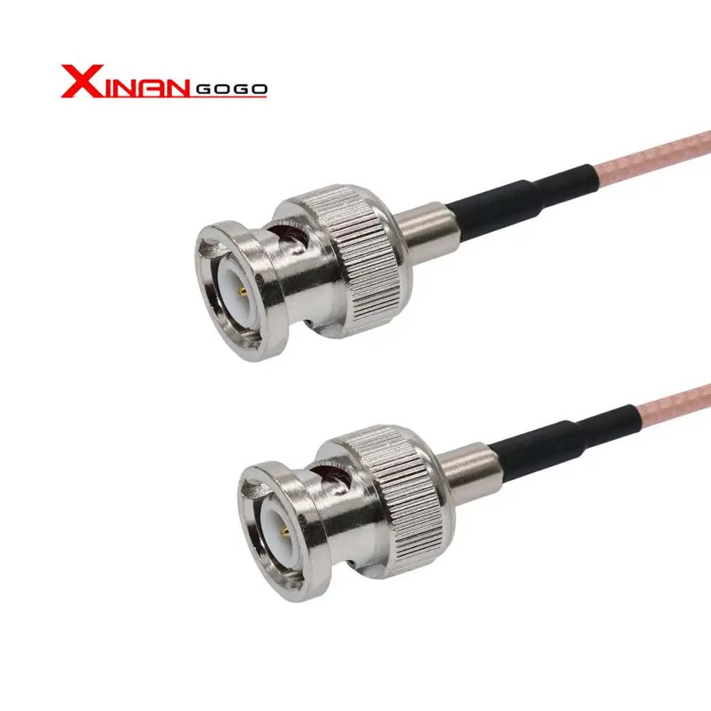 

BNC Male To BNC Male Adapter Video RF Coaxial Cable For SDI Camera Security CCTV Camera DVR System/BMCC RG316 50