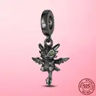 _ 925 Серебряный поезд, драконий зуб, персонаж, подвеска, бусины, подходит для PAN, шармы, браслет, DIY, оригинальные ювелирные изделия