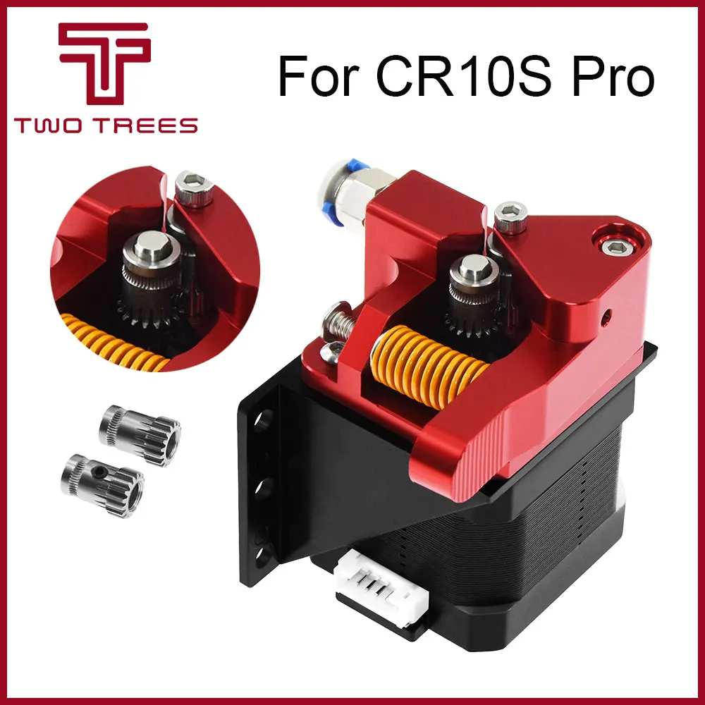 CR10 Алюминиевый Комплект для экструдера с двойной передачей mk8 CR10S PRO RepRap Prusa i3 1 75 мм