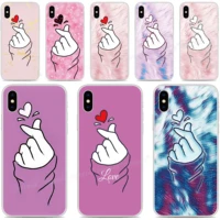 custom photo silicone cover finger love heart for vodafone smart n11 v11 n10 v10 x9 e9 c9 n9 lite v8 n8 e8 prime 6 7 phone case