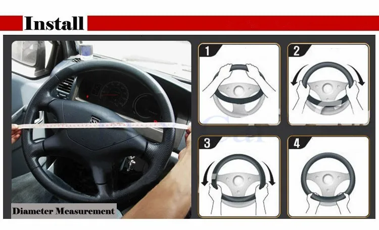 DIY гоночный автомобиль мягкий 38 см чехлы на руль из углеродного волокна натуральной кожи Декор интерьера из натуральной воловьей кожи спортивный Чехол