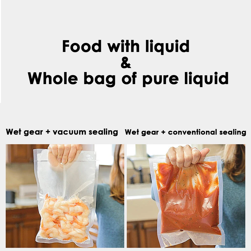 Пищевой вакуумный упаковщик MS1160 большой мощности сухая и влажная уплотнение