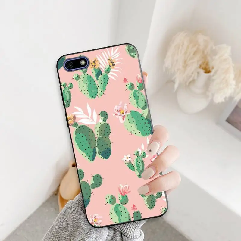 

Cartoon cherry Plant cactus Phone Case For Redmi K 7 8 9 X A Pro Note 4X 5A 6 7 8 Fundas Cover