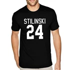 Женская футболка с коротким рукавом STILINSKI, свободная брендовая Футболка с принтом 24, в стиле Харадзюку, лето 2022