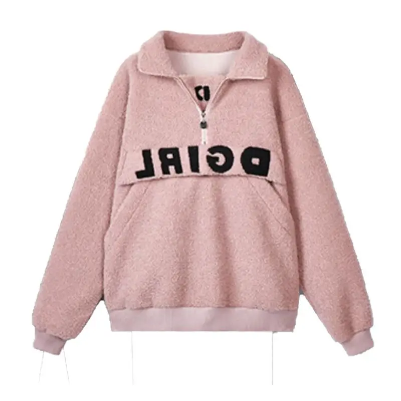 

Women Hoodies Sweatshirts Casual Fleece Sweater Women's Loose