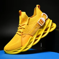 damyuan womens mens shoes yellow men blade sole casual shoes male green light sneakers for running black sports shoes orange man