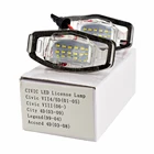 2 шт. для Honda Accord 7 8 Civic 7 8 City 4 Mk4 MR-V Pilot Odyssey светодиодный светильник лампы для номерного знака автомобиля, задние фонари