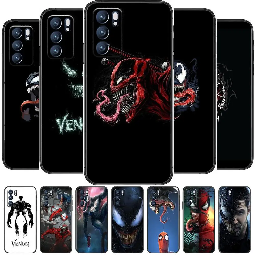 

Marvel VenomFor Realme C3 Case Soft Silicon Back cover OPPO Realme C3 RMX2020 Coque Capa Funda find x3 pro C21 8 Pro a91