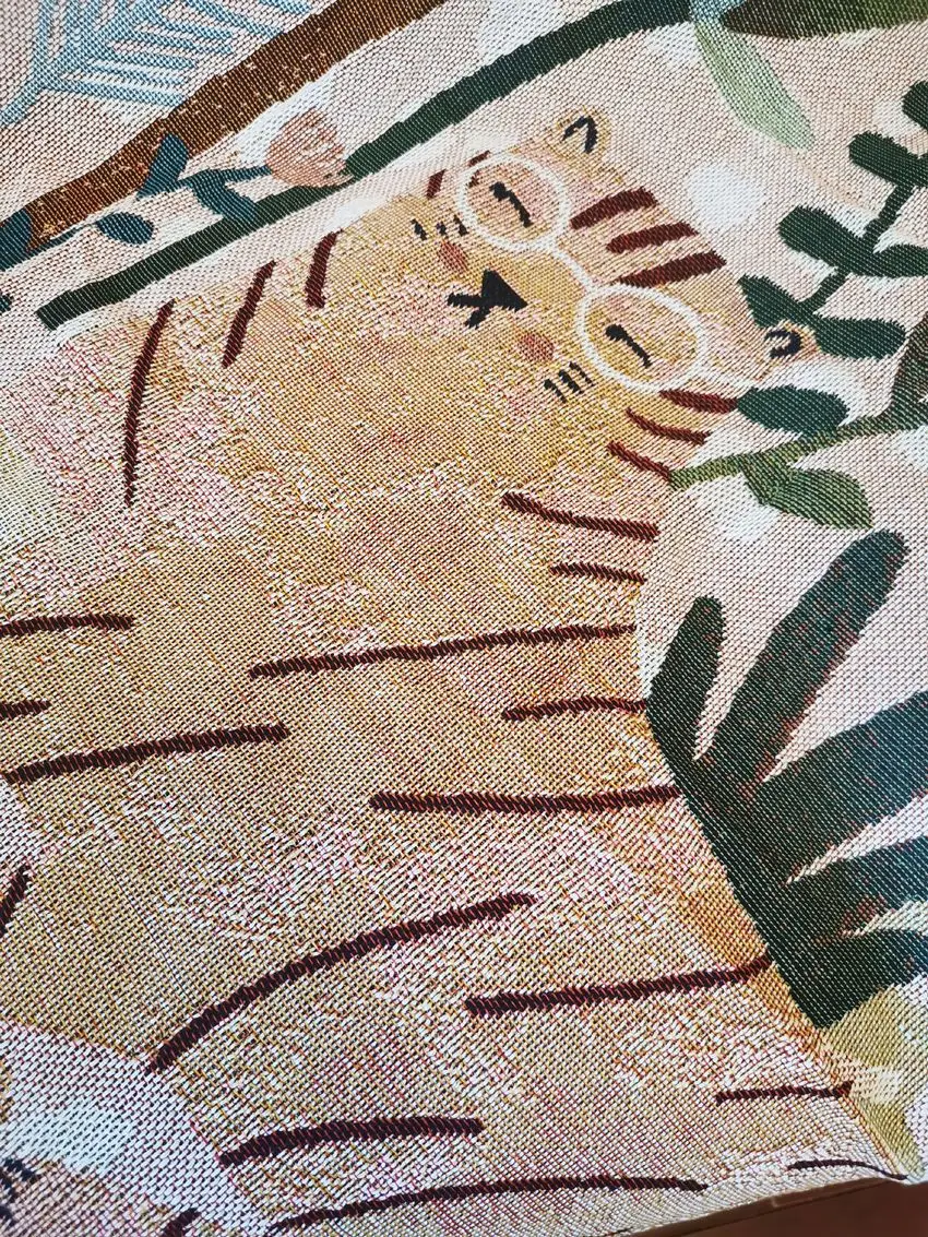 

Simple modern sofa blanket cute cartoon animal Knitted sofa cover Multifunction throw blanket for bed napping carpet Travel rug