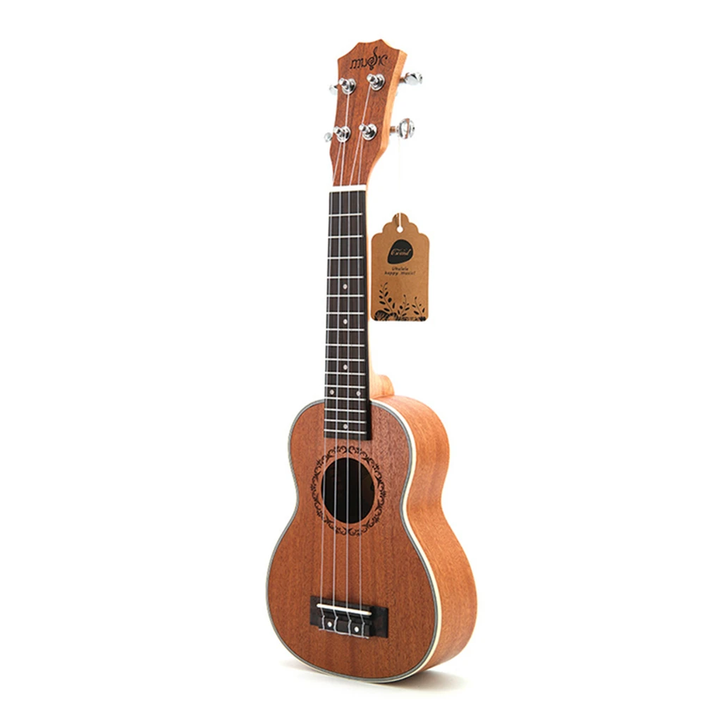 SevenAngel 21 Inch Soprano Ukulele Mahogany Five-wire ABS Edging Ukelele Small Guitar Mini Hawaiian Travel Uku Wholesale | Спорт и