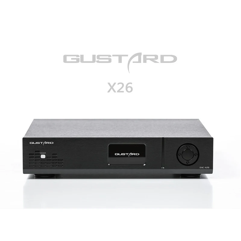 Черный ДРОФА DAC-X26 Dual ES9038PRO DSP PLL нативный сбалансированный декодер 115 V-230 V - Цвет: Черный