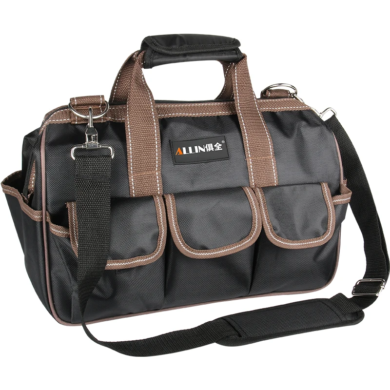 

Canvas Tool Bag Electrician Free Shipping Zipper Work Bag Organizer Tool Box Hand Carpenter Bolsa De Ferramentas Packaging 12042