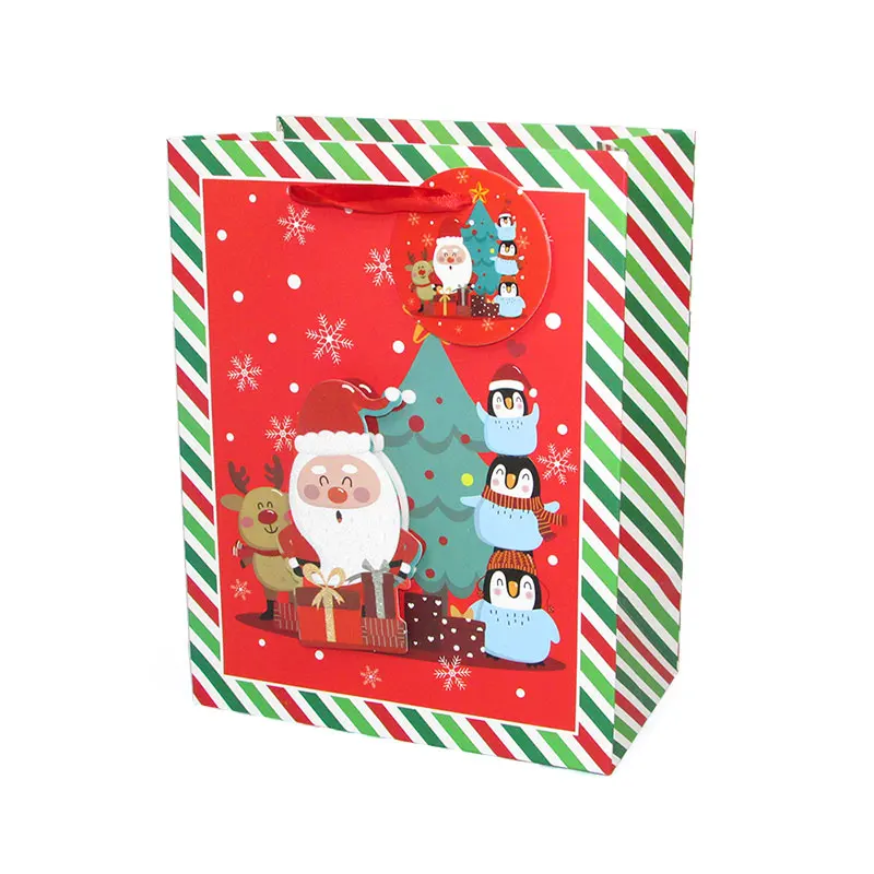 4 шт./партия милые сумки для рождественской вечеринки рождественские сумочки
