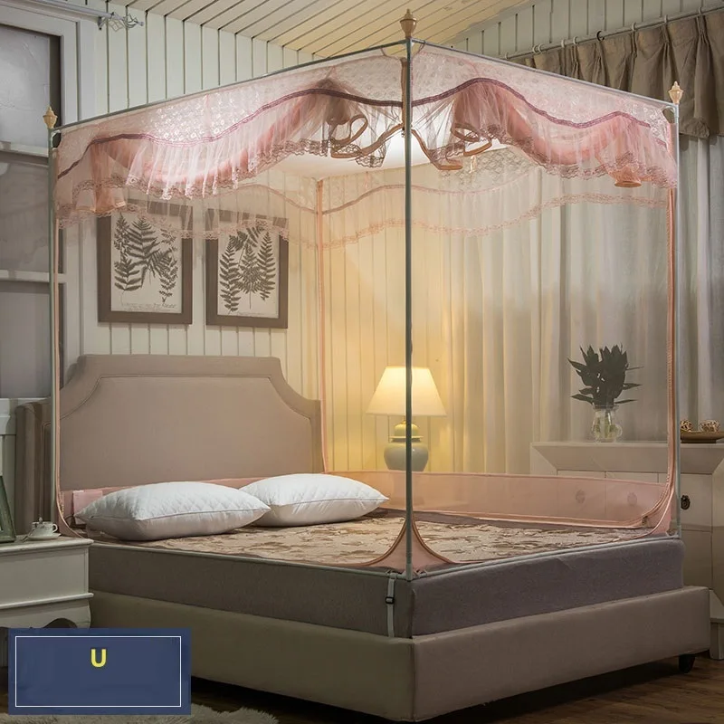 Двойной декор для комнаты маленьких девочек Baldachin Dekoration Mosquiteros Para Cama Moustiquaire Klamboe