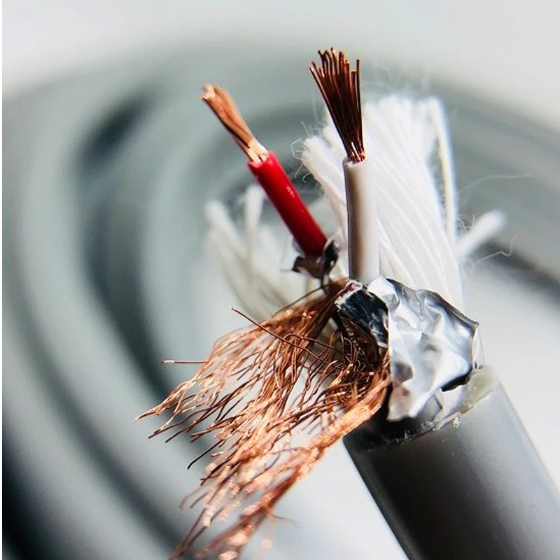 Liton Чистая медь Rca штекер к Hifi аудио кабель | Электроника